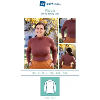 de-park Papírový střih - Róza vel. XS-XXXL – Sleviste.cz