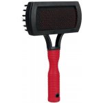 Trixie kartáč kolie plastový oboustranný s kuličkami 10 x 17 cm – Zboží Dáma