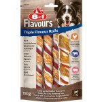 8in1 Triple Flavour snacky Rolls žvýkací tyčinky 3 kusy 113 g – Hledejceny.cz