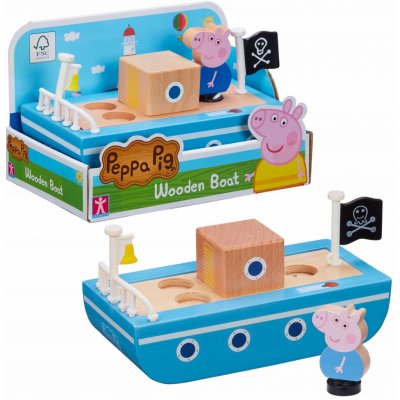 TM Toys Peppa Pig loď a George – Zboží Mobilmania