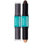 NYX Professional Makeup Wonder Stick Dual Face Lift oboustranná Konturovací tyčinka 05 Medium Tan 2 x 4 g – Zboží Dáma