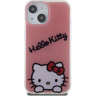 Hello Kitty iPhone 15 IML Daydreaming Logo růžové HKHCP15SHKDSP