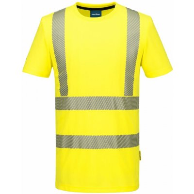 Portwest HI-VIS KX301 Reflexní sportovní tričko s krátkým rukávem HV žlutá XXXL – Zboží Dáma