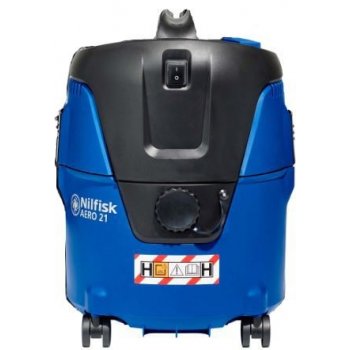 Aspirateur Compact Nilfisk Advance Aero 21-0H PC - Classe H, 20L, 1000W, Professionnel