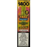 Kurwa Rocket Raspberry Kiwi Ice 20 mg 1 200 potahů – Zboží Dáma