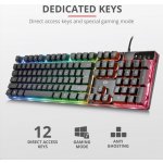 Trust GXT 835 Azor Illuminated Gaming Keyboard 24166 – Hledejceny.cz