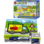 MPZ kostky moje první auta 12 ks v krabičce – Zboží Mobilmania