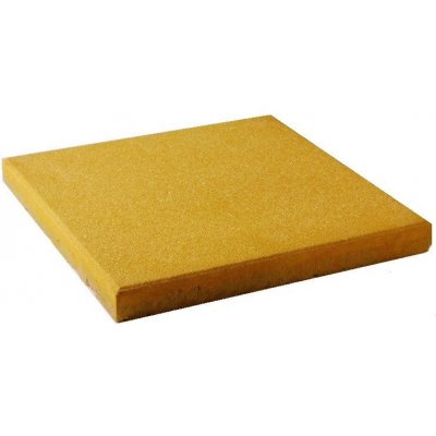 BETON HRONEK hladká 40 x 40 x 4 cm žlutá 1 ks – HobbyKompas.cz