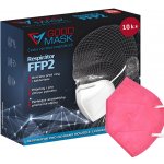 Good mask respirátor FFP2 Červený 10 ks – Zboží Dáma