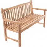 Divero Zahradní lavice masiv 3-místná 150 cm DS78475935 – Zboží Dáma