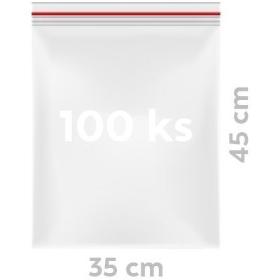Rychlouzavírací sáčky 35 x 45 cm [100 ks] – Zboží Mobilmania