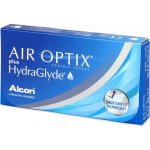 Alcon Air Optix Plus HydraGlyde 3 čočky – Hledejceny.cz