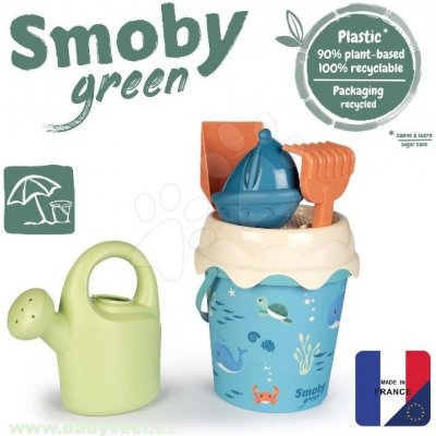 Smoby Kyblíček set z cukrové třtiny Ocean Sugar Cane Bucket 6 dílů eco ocean – Zbozi.Blesk.cz