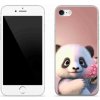 Pouzdro a kryt na mobilní telefon Apple mmCase Gelové iPhone SE 2020 - roztomilá panda