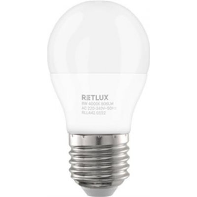 Retlux RLL 442 G45 E27 miniG 8W CW