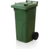 Popelnice Contenur popelnice plastová 120 L, zelená