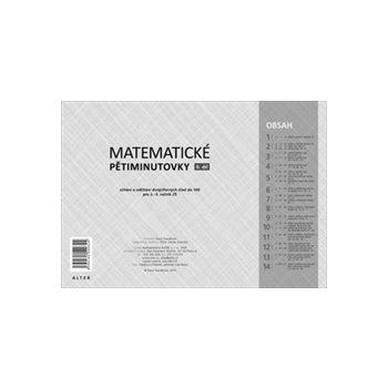 Matematické pětiminutovky 2-3.roč/2.díl Alter – Staudková Hana