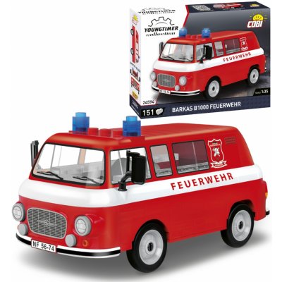 COBI 24594 Youngtimer Automobil Barkas B1000 hasiči – Sleviste.cz