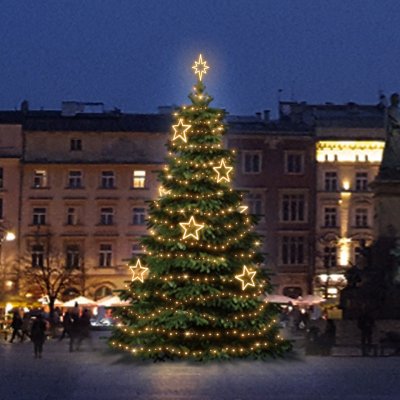 DECOLED LED světelná sada na vánoční stromy vysoké 9-11 m teplá bílá s dekory DZ115WS1 – Hledejceny.cz
