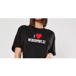 WEBERSPORT Tričko I LOVE černá – Zboží Dáma