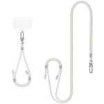 Spigen Universal Set 2 popruh a poutko s karabinou bílá – Zboží Živě