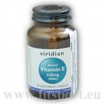 Viridian Vitamin E 330 mg 400 IU 30 kapslí – Hledejceny.cz