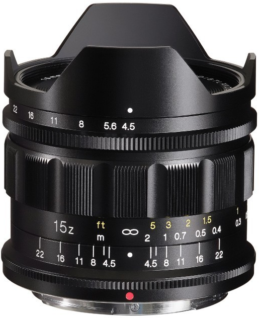 Voigtlander 15mm f/4.5 Super Wide Heliar Aspherical Nikon Z