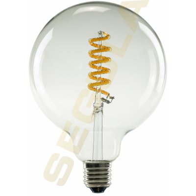 Segula 55305 LED koule 125 spirála stmívaní do teplé čirá E27 6,2 W 39 W 460 Lm 2.000-2.700 K Čirá – Zboží Živě