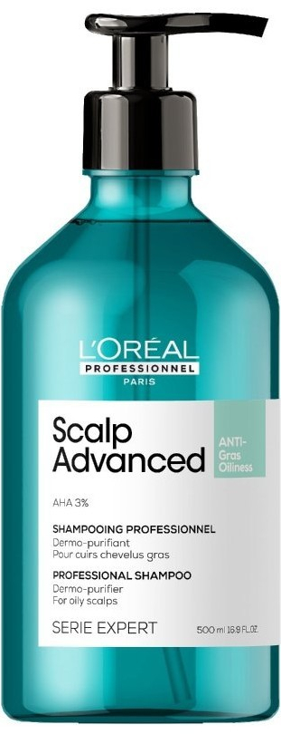 L\'Oréal Scalp Advaced Anti Oiliness Shampoo 500 ml