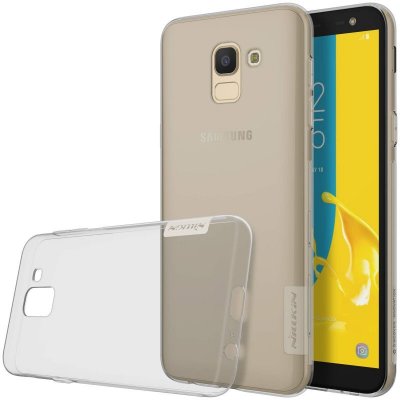 Pouzdro Nillkin Nature TPU Samsung J600 Galaxy J6 šedé – Zboží Živě