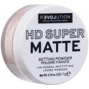 Revolution Sypký matující pudr Super HD Matte Setting Powder 7 g
