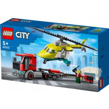 LEGO® City 60343 Přeprava záchranářského vrtulníku