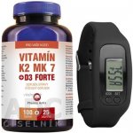 Pharma Activ Vitamín K2 MK 7+ D3 Forte 125 tablet 88 g + Fitness náramek – Hledejceny.cz
