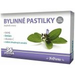 MedPharma Bylinné pastilky bez cukru se šalvějí a ženšenem 36 pastilek – Hledejceny.cz