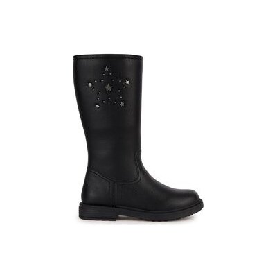 Geox kozačky J Eclair Girl J369QP 000BU C9999 black – Zbozi.Blesk.cz