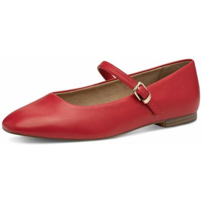 Tamaris dámské baleríny 22114-44-500 červená – Hledejceny.cz