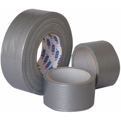 Duck tape Lepící páska stříbrná textilní 25 mm x 50 m – Zboží Mobilmania