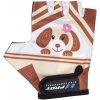 Rukavice na kolo PRO-T Bambino SF white/brown