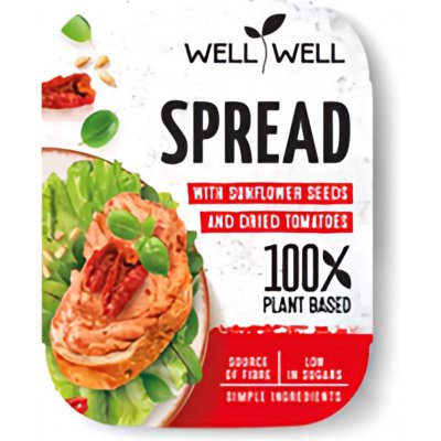 Well Well Pomazánka se slunečnicovými semínky rajčaty a bazalkou 125g – Zboží Dáma