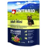 Ontario Adult Mini Lamb & Rice 0,75 kg – Hledejceny.cz