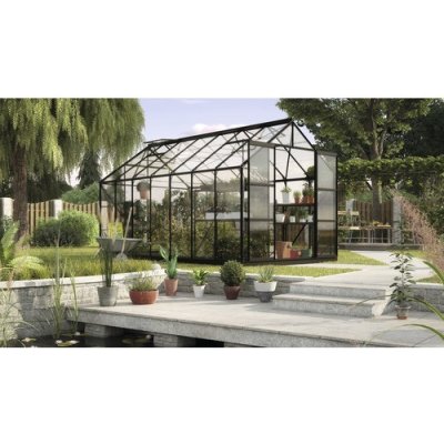 Vitavia Uranus 11500 skleněný 3 mm 257 x 445 cm černý + základový rám – Zboží Dáma