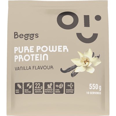 Beggs Pure Power Protein 550 g – Zboží Mobilmania