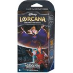 Disney Lorcana TCG Rise of the Floodborn Starter Deck Amber / Sapphire – Zboží Mobilmania