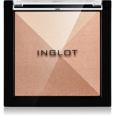 Inglot Multicolour System Highlighting & Bronzing Powder rozjasňující a bronzující paletka 12 8,8 g – Zboží Dáma
