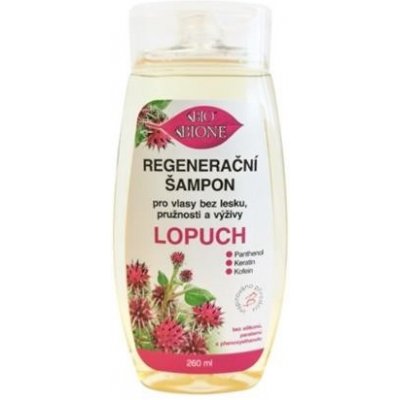 Bione Cosmetics BIO šampon Keratin+ Lopuch regenerační 260 ml