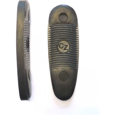 Gumová botka na pažbu 130x43x10 mm černá/černá | Zboží Auto