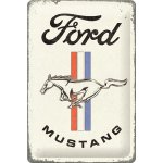 Nostalgic Art Plechová cedule Ford Mustang (Horse & Stripes) 20 x 30 cm – Sleviste.cz