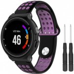 BStrap Silicone Sport řemínek na Garmin Forerunner 235, black/pink SGA002C05 – Hledejceny.cz