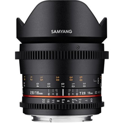 Samyang 16mm T2.6 ED AS UMC Fujifilm X