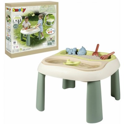 Smoby Water & Sand Table Life Stůl na vodu a písek s otvorem pro slunečník – Sleviste.cz